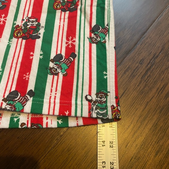 NWT Buc-EE's Christmas Beaver Drawstring Flannel Sleep Lounge Shorts XXL - Picture 9 of 9